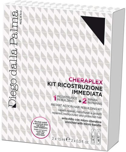 Diego Dalla Palma Haircare Kit Ricostruzione Immediata Cheraplex 2 x 15 ml (siero + maschera)