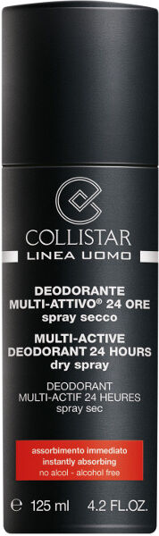 collistar deodorante multi attivo 24 ore spray secco 125 ml