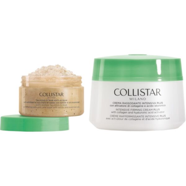 collistar talasso scrub anti-acqua + crema rassodante intensiva 150 ml talasso scrub anti-acqua + 400 ml crema rassodante