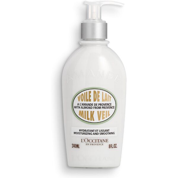 l'occitane en provence amande - voile de lait - latte corpo 240 ml