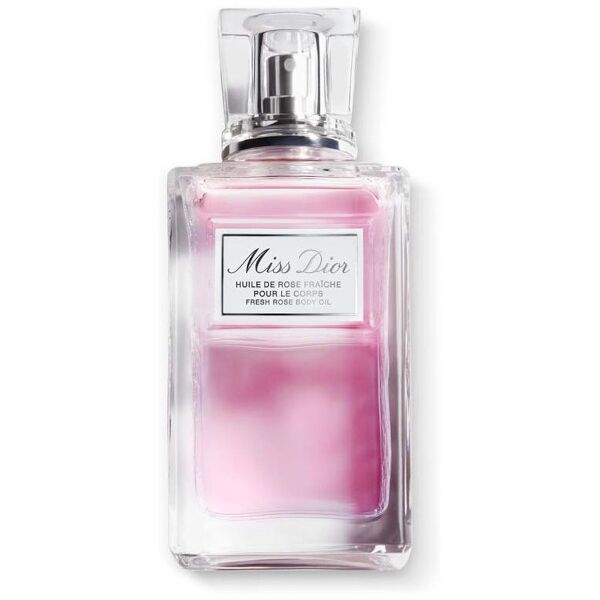 christian dior miss dior  miss dior huile de rose fraîche pour le corps 100 ml