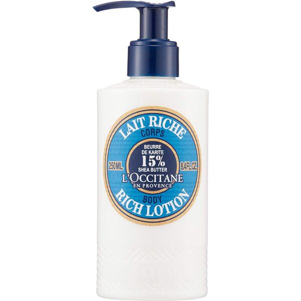 l'occitane en provence karité - lait riche corps - latte corpo ricco 250 ml