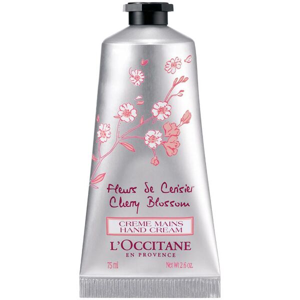 l'occitane en provence fleurs de cerisier cherry blossom - creme mains - crema mani 30 ml