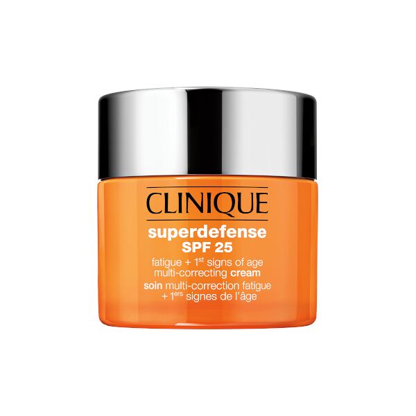 clinique superdefense spf 25 crema prevenzione antietà + anti-fatica tipo 3, 4 pelli miste e grasse 50 ml