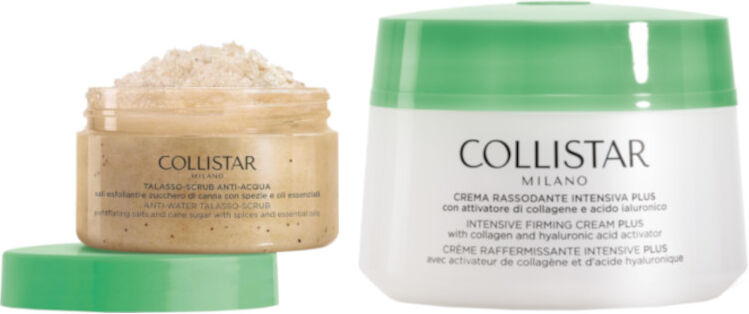 collistar talasso scrub anti-acqua + crema rassodante intensiva 150 ml talasso scrub anti-acqua + 400 ml crema rassodante