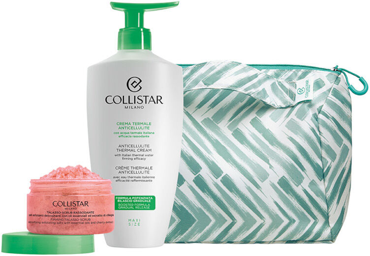 collistar crema termale anticellulite + talasso scrub rassodante 400 ml crema termale + 150 gr scrub corpo