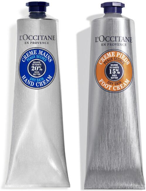 l'occitane en provence karitè - duo confort mains & pieds 150 ml crema mani + 150 ml crema piedi