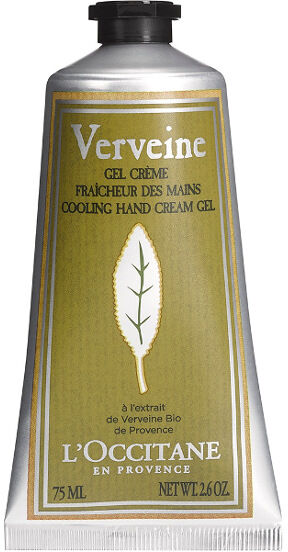 l'occitane en provence verveine - gel cème fraicheur des mains 75 ml