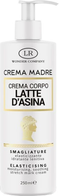 lr wonder company crema corpo latte d'asina 250 ml