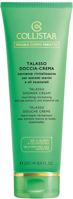 Collistar talasso doccia crema nutriente rivitalizzante con estratti marini e oli essenziali shower cream 250 ML