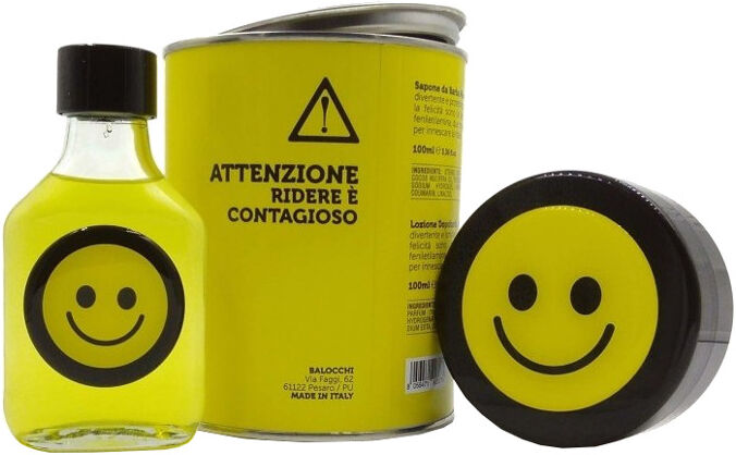 hipsteria sapone da barba + lozione dopobarba smile kit smile