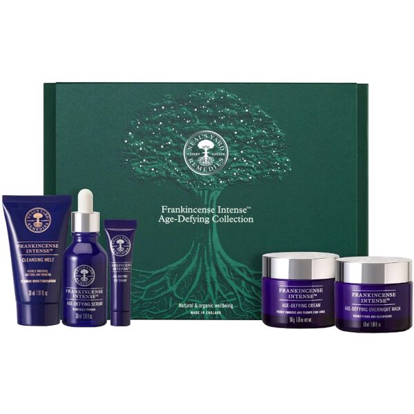 neal's yard remedies frankincense intense age-defying collection 30 ml detergente viso + 30 ml siero viso + 50 ml crema viso + 50 ml maschera viso + 5