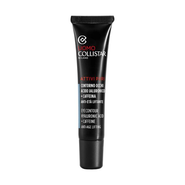 collistar attivi puri contorno occhi acido ialuronico + caffeina - uomo 15 ml