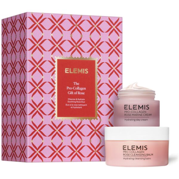 elemis pro-collagen rose marine cream confezione 30 ml crema viso + 50 gr balsamo detergente viso