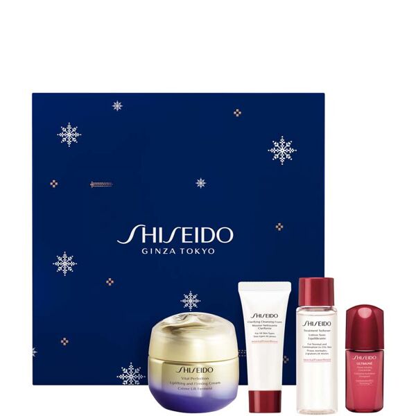 shiseido vital perfection - uplifting and firming cream confezione vital perfection holiday kit