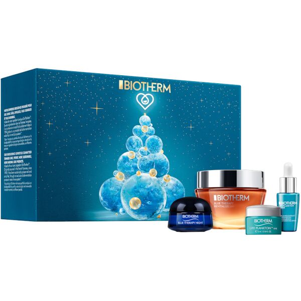 biotherm blue therapy amber revitalize day - crema viso giorno rivitalizzante confezione 50 ml crema viso giorno + 15 ml crema viso notte + 7 ml siero