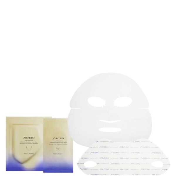 shiseido vital perfection - liftdefine radiance face mask 6 applicazioni