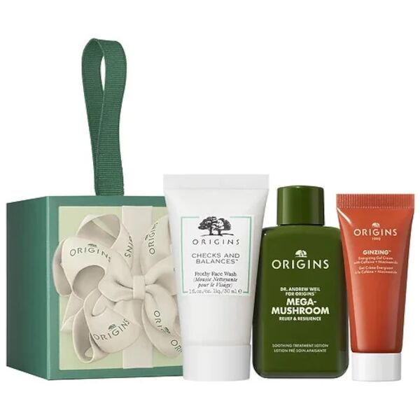 origins origins yours to love mini trio 30 ml detergente viso + 50 ml lozione viso + 15 ml crema viso