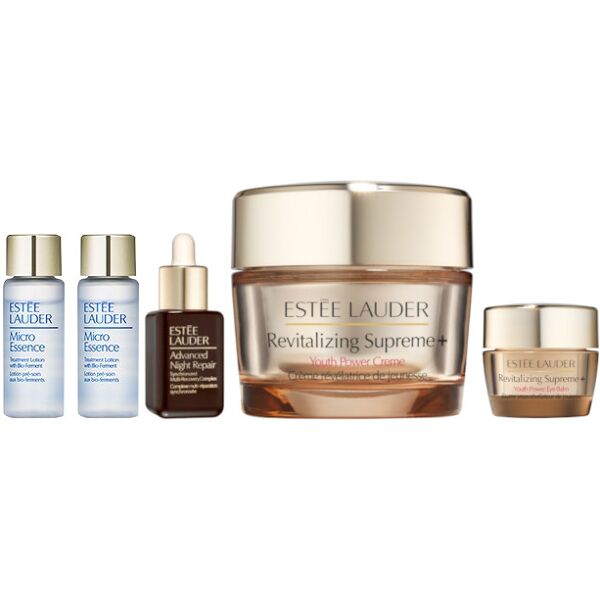 estee lauder revitalizing supreme + youth power creme confezione 50 ml crema viso + 7 ml siero viso + 3 ml crema occhi + 2 x 7 ml lozione viso