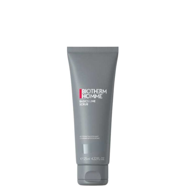 biotherm basics line scrub nettoyant & exfoliant - uomo 125 ml