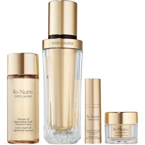 estee lauder re-nutriv ultimate diamond transformative brilliance serum 30 ml lozione viso + 30 ml siero viso + 5 ml siero occhi + 7 ml crema viso