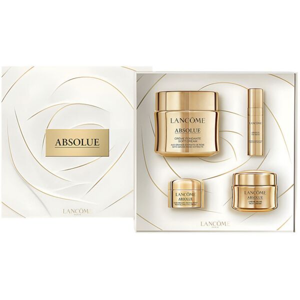 lancome absolue crème fondante soft cream confezione 60 ml crema viso giorno + 5 ml crema occhi + 15 ml crema viso giorno ricca + 5 ml siero viso