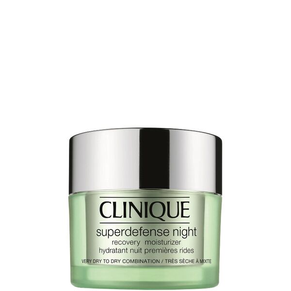 clinique superdefense night - idratante notte prime rughe tipo 1 2 50 ml