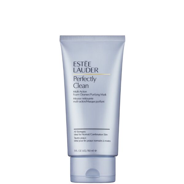 estee lauder perfectly clean multi-action foam cleanser/puryfying mask 150 ml