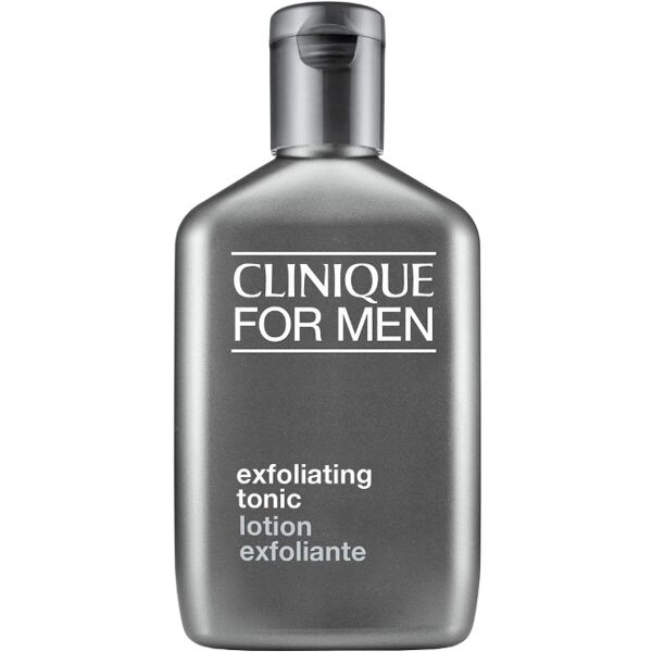 clinique for men exfoliating tonic - lozione esfoliante tipo 1 e 2 200 ml