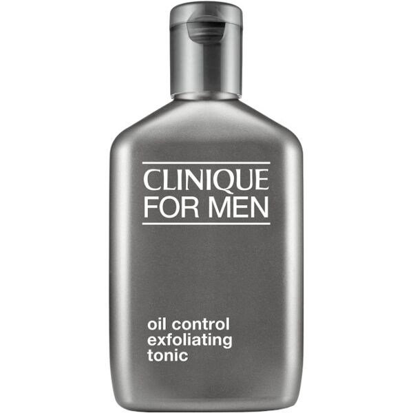 clinique for men oil control exfoliating tonic - lozione esfoliante tipo 3 e 4 200 ml