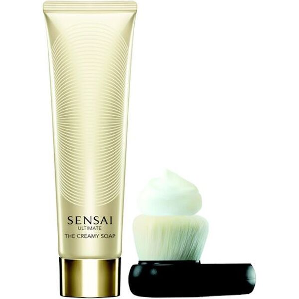 sensai ultimate - the creamy soap 125 ml + brush