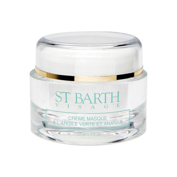 ligne st barth crème masque à l'argile verte et ananas 50 ml