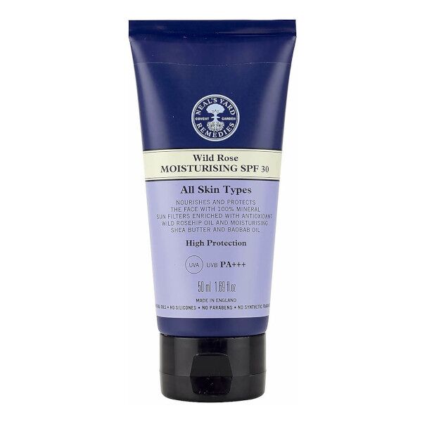 neal's yard remedies wild rose moisturising spf 30 50 ml