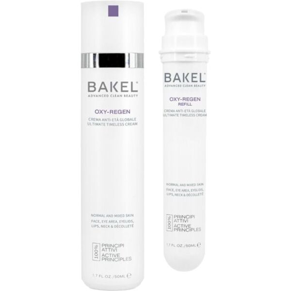 bakel bakel oxy-regen crema anti-età global case & refill 50 ml