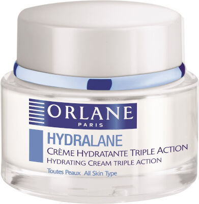 orlane hydralane crème hydratante triple action confezione 50 ml + 25 ml crema viso giorno + 50 ml acqua micellare