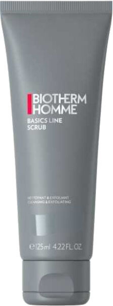 biotherm basics line scrub nettoyant & exfoliant - uomo 125 ml