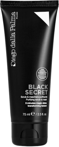 diego dalla palma black secret - scrub & maschera purificante 75 ml