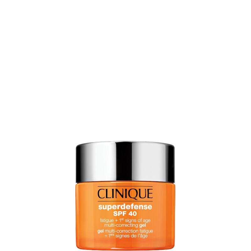 clinique superdefense spf 40 gel prevenzione antietà + anti-fatica tipo 1, 2, 3, 4 50 ml