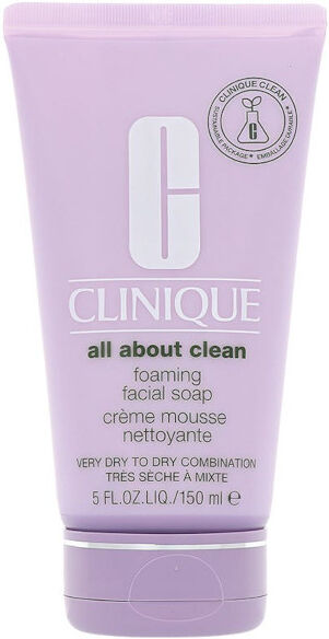 clinique foaming facial soap - detergente in schiuma - pelli tutti i tipi di pelle 150 ml