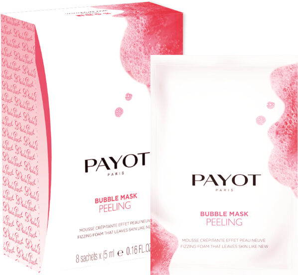 payot les démaquillantes - bubble mask 8 sacchetti x 5 ml