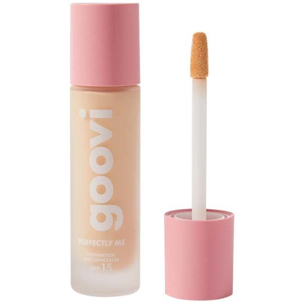 goovi goovi foundation and concealer spf 15 - perfectly me n. 04 shell light-warm