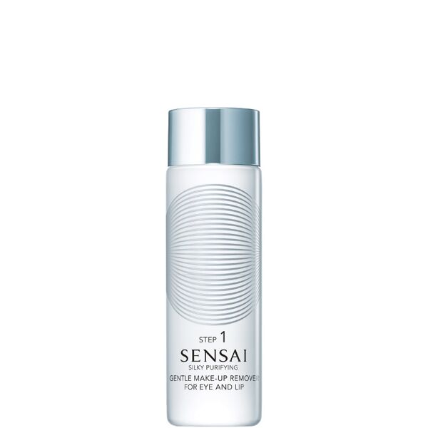 sensai silky purifying step 1 pulizia profonda gentle make-up remover for eye and lip 100 ml