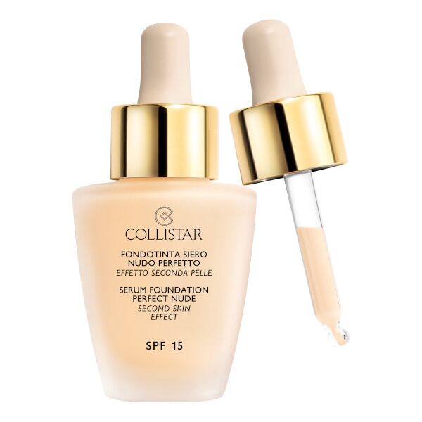 collistar fondotinta siero nudo perfetto spf 15 n. 02 beige