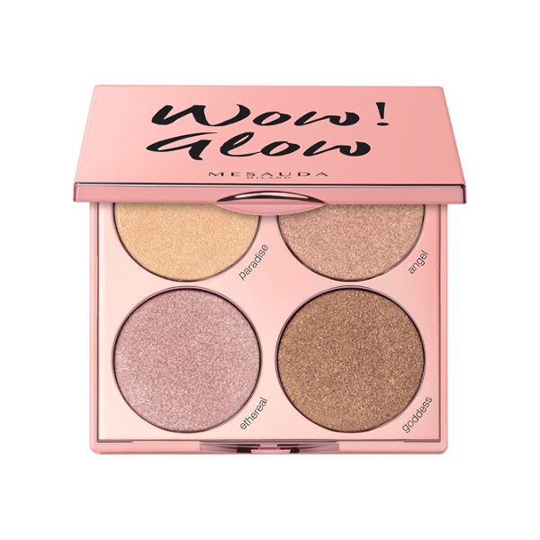 mesauda wow! glow palette paradise- angel- ethereal- goddess