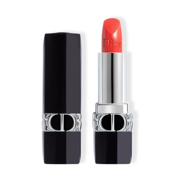 christian dior rouge dior rechargeable - edizione limitata dior en rouge n. 722 rosewoodrose - finish mat