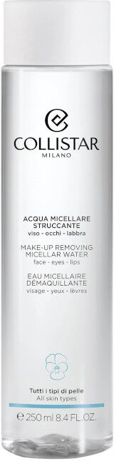 collistar acqua micellare struccante viso / occhi / labbra 250 ml