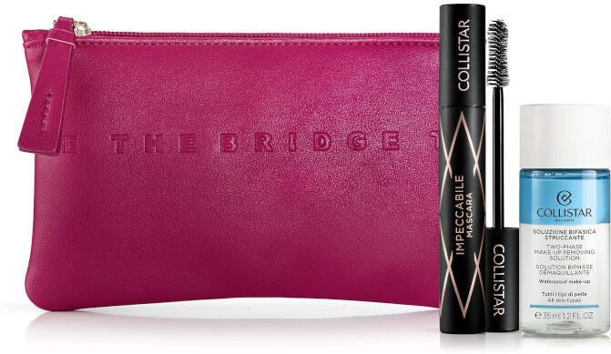 collistar mascara impeccabile cofanetto the bridge mascara impeccabile nero + 35 ml soluzione bifasica struccante