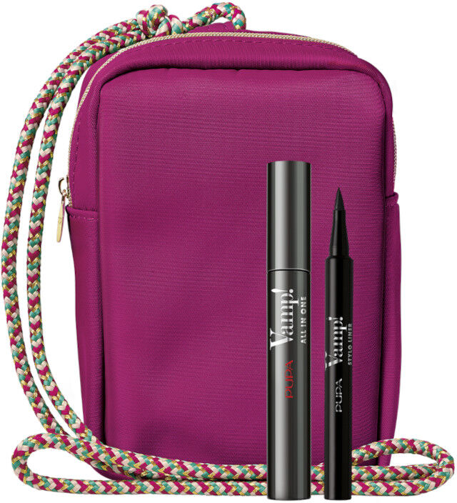 pupa mascara vamp! all in one & vamp! stylo liner cofanetto mascara + stylo liner