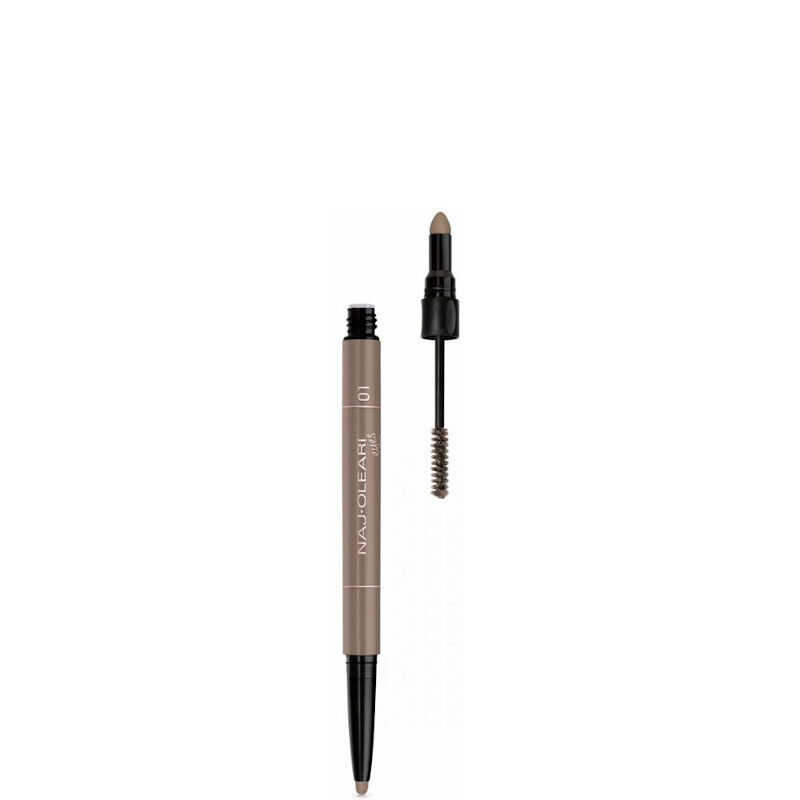naj-oleari 3in1 perfect brow - matita e mascara sopracciglia n. 03 more