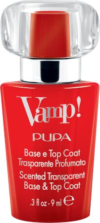 pupa vamp! base e top coat trasparente e profumato n.200 trasparente